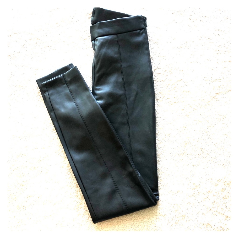 Leather legging